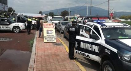 Pobladores intentan linchar a policías en Edomex 