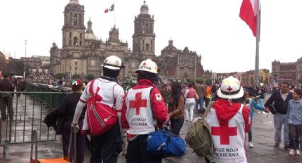 Cruz Roja Mexicana despliega operativo por fiestas patrias 