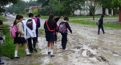 Por lluvias, suspenden clases en Sonora 