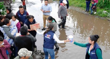 Continúan 3 mil personas damnificadas por inundaciones en San Mateo Atenco (VIDEO)