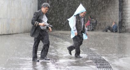 Por lluvia y granizo, activan alerta Amarilla en siete delegaciones de la CDMX