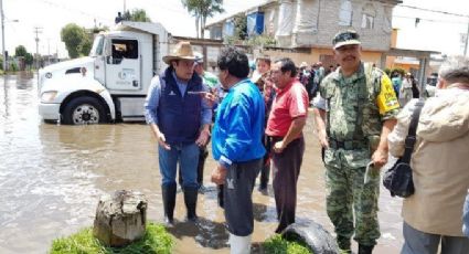 Otorgan más de 20 mil apoyos a afectados por desbordamiento del Río Lerma