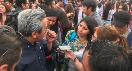 Participa liderazgo del movimiento estudiantil del 99 en Asamblea Interuniversitaria (UNAM) 