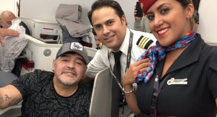 Maradona ya está en México para dirigir a los Dorados de Sinaloa 