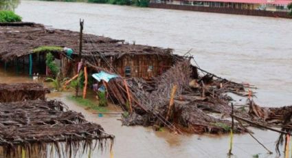 'Narda' deja daños en cuatro entidades del Pacífico