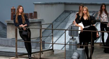 Mujer se cuela en el desfile de Chanel  y Gigi Hadid la saca (VIDEO)