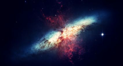 NASA capta choque entre galaxias con forma de rostro (FOTO)