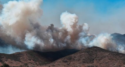 Se presentan nuevos incendios en Baja California