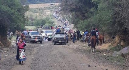 Urapicho en Michoacán se levanta en armas por inseguridad (VIDEO)