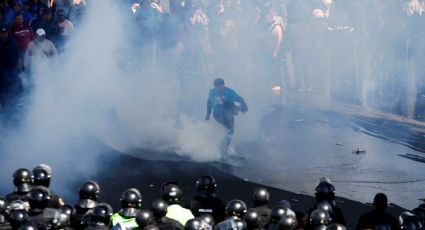 Indagan autoridades de CDMX uso de bombas de gas durante protesta de federales