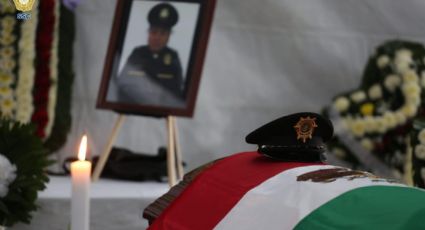 Despiden con honores a comandante de la SSC asesinado por un adolescente