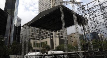 Suspenden circulación en Paseo de la Reforma por concierto de fin de año