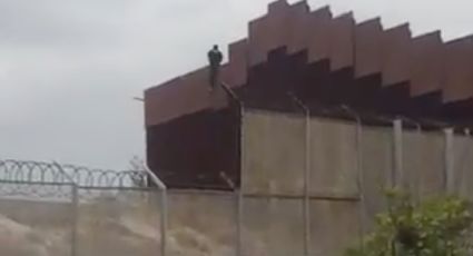 Mexicano logra burlar el nuevo muro de Donald Trump (VIDEO)