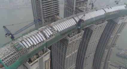 China se prepara para inaugurar a "Raffles City", un rascacielos horizontal (VIDEO)