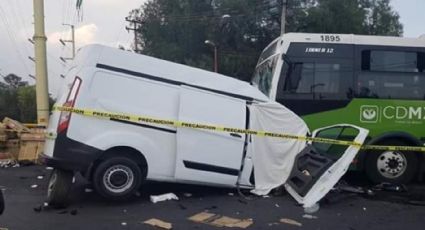 Especialistas en tránsito terrestre de PGJ investigan accidente en Nonoalco-Tlatelolco