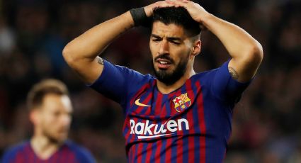 Por lesión Luis Suárez será baja 15 días: Barcelona