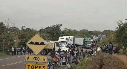 Retiran bloqueo que impedía el paso hacia Veracruz y Chiapas
