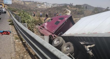 Mueren seis personas en accidente sobre la Chamapa-Lechería, Naucalpan, Edomex