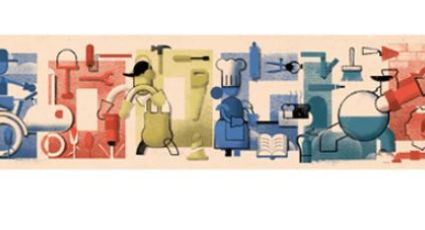 Google conmemora "Día del Trabajo" con doodle