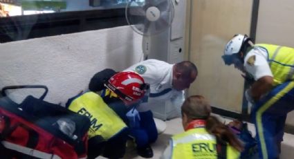 Resultan tres personas con quemaduras por corto en las vías del Metro Chabacano
