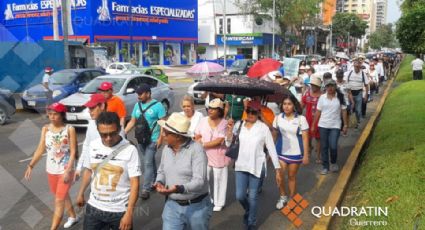 Manifestantes exigen en Acapulco la aprobación de reforma a Ley del ISSSTE