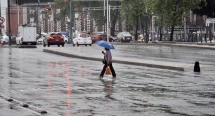 Alerta por lluvias en próximas horas en CDMX