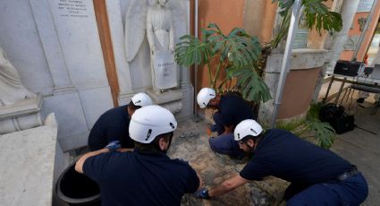 Encuentran vacías tumbas del Vaticano donde buscaban a joven desaparecida (FOTOS)