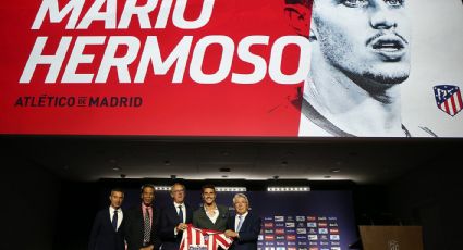 Presenta Atlético de Madrid al defensor Mario Hermoso