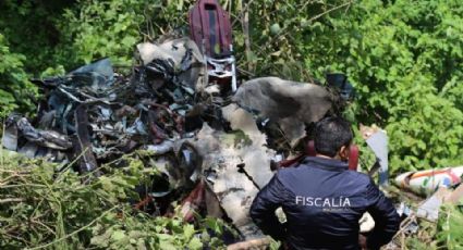 Continúa peritaje, a cinco días del accidente aéreo en Michoacán
