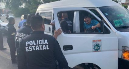 Nueve detenidos en Ecatepec, tras operativo contra robo al transporte público