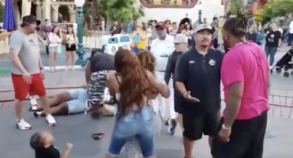 Familia protagoniza "violenta" pelea en Disneyland, California (VIDEO)