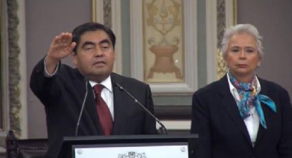 Luis Miguel Barbosa rinde protesta como gobernador constitucional de Puebla
