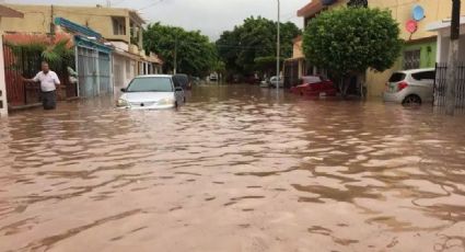 Lluvias provocan suspensión de clases en siete municipios de Sinaloa