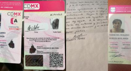 Semovi certifica autenticidad de licencia de Rosario Robles