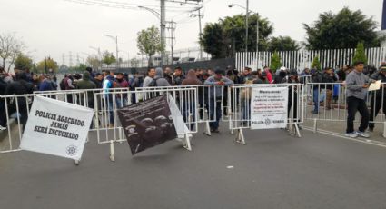 PFs protestan en Contel por retrasos en pagos