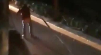 Policías y un escolta frustran robo en Parque México en la Condesa