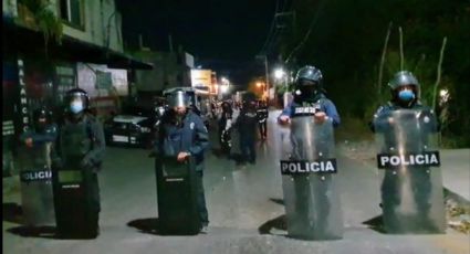 Desalojan plantón de ejidatarios opositores a Termoeléctrica de Huexca