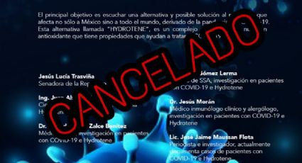 Cancelan evento sobre Covid-19 con Jaime Maussan
