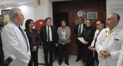 Secretarios de Salud y Función Pública recorren Hospital Juárez