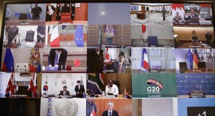 Líderes del G-20 dialogan virtualmente sobre el Covid-19