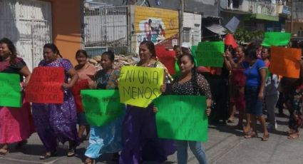 Mujeres indígenas exigen en Chilapa justicia por feminicidios