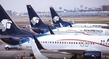 Aeroméxico prevé reanudar vuelos internacionales el 1 de mayo