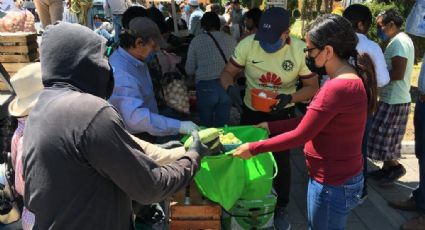 Entregan en Cholula 5 toneladas de verdura a afectados por Covid-19; encabeza Paco Mixcoatl