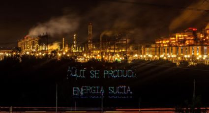 Greenpeace exhibe contaminación por termoeléctrica de Tula
