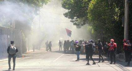 Ni un detenido por ataques anarquistas en movilizaciones de CDMX