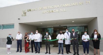 Gobierno de NL e IMSS inauguran Unidad Médica Familiar 71 en Apodaca