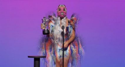Los impresionantes cubrebocas de Lady Gaga en los premios MTV 2020