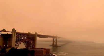 ¿Apocalipsis? El cielo naranja de San Francisco