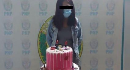 Con todo y pastel: Así fue el arresto de una joven en plena pandemia