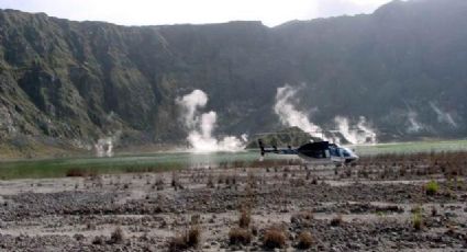 Monitorean investigadores actividad sísmica en volcán Chichonal